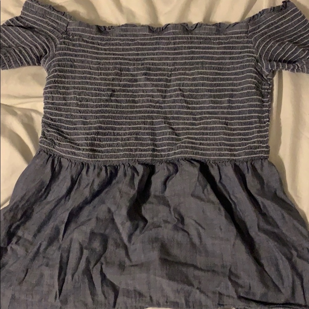 off the shoulder shirt